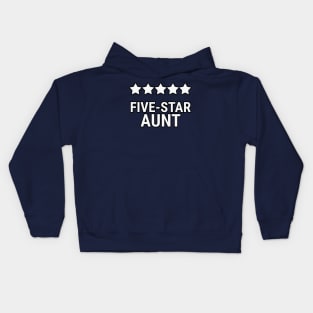 Five star aunt Kids Hoodie